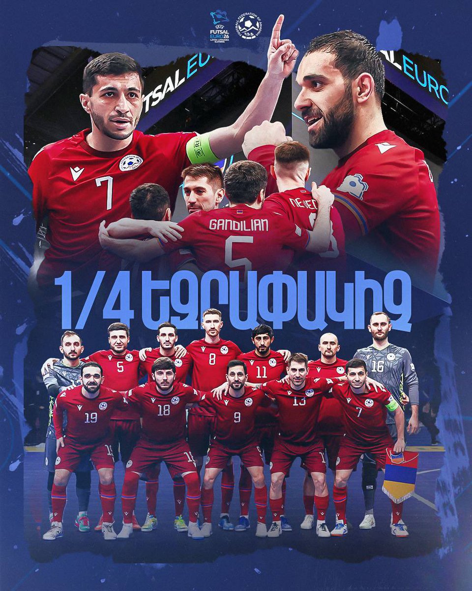 Football Federation of Armenia tweet media