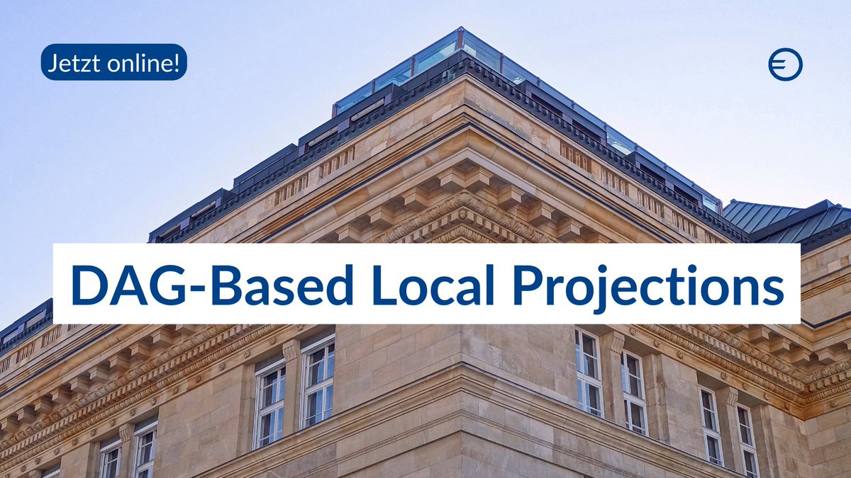 oenb's tweet photo. 🚨 New working paper alert!
This paper shows how Directed Acyclic Graphs (DAGs) can guide the specification of local projections (LPs) when estimating causal responses to policy interventions and shocks.
🔗https://t.co/QPR1530S1l
#EconResearch https://t.co/1s2UwJGASZ