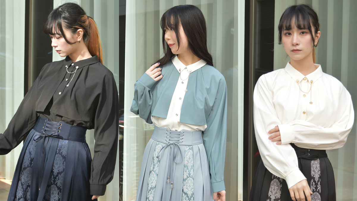 New Arrival】 モードライクなファッションが叶うブラウス＆スカートが