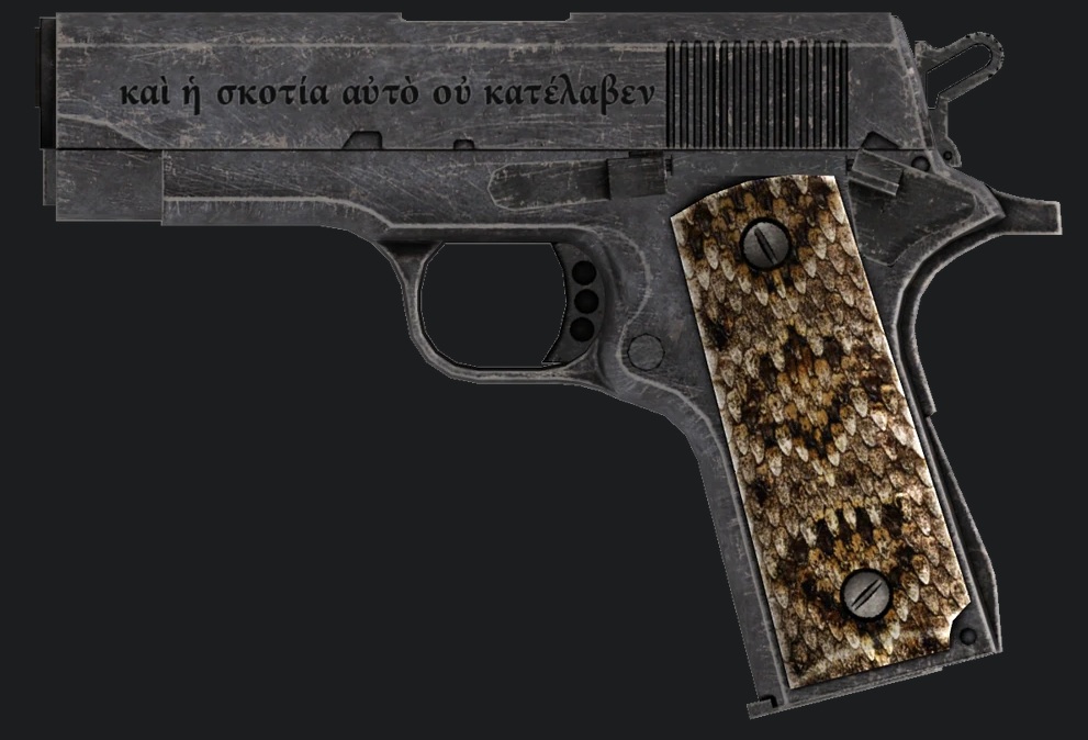 boltthrower's tweet image. speaking of the 1911 I was contemplating doing "A light in shining darkness... but then I remembered there was "Maria"