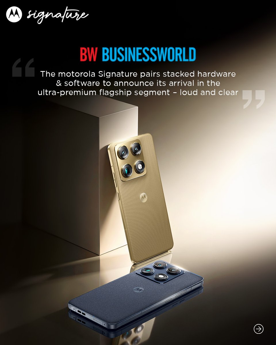 Motorola India tweet media