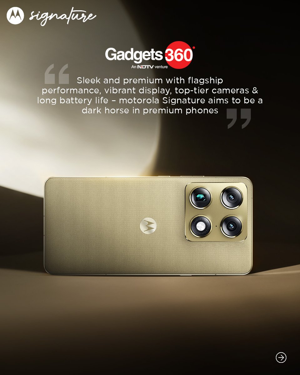 Motorola India tweet media