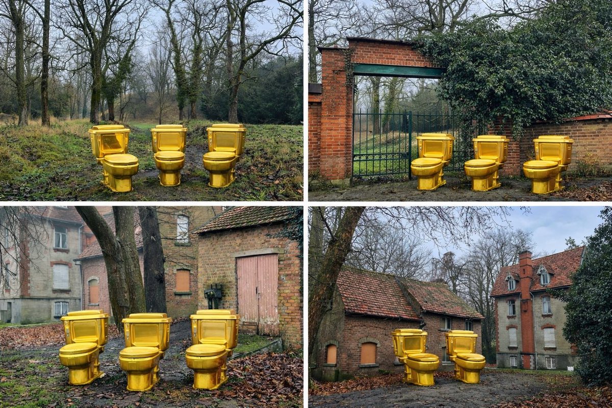 Erpe-Mere krijgt gouden toiletten op de site van de Motte. Er zijn plannen voor een sanitair blok van 180.000€ voor 3 toiletten.