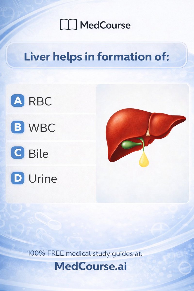 MedcourseAI's tweet image. #MedTwitter #MedStudy #nclex #MedEd #MedStudents #NursingSchool #NursingStudent

#StudentNurse
