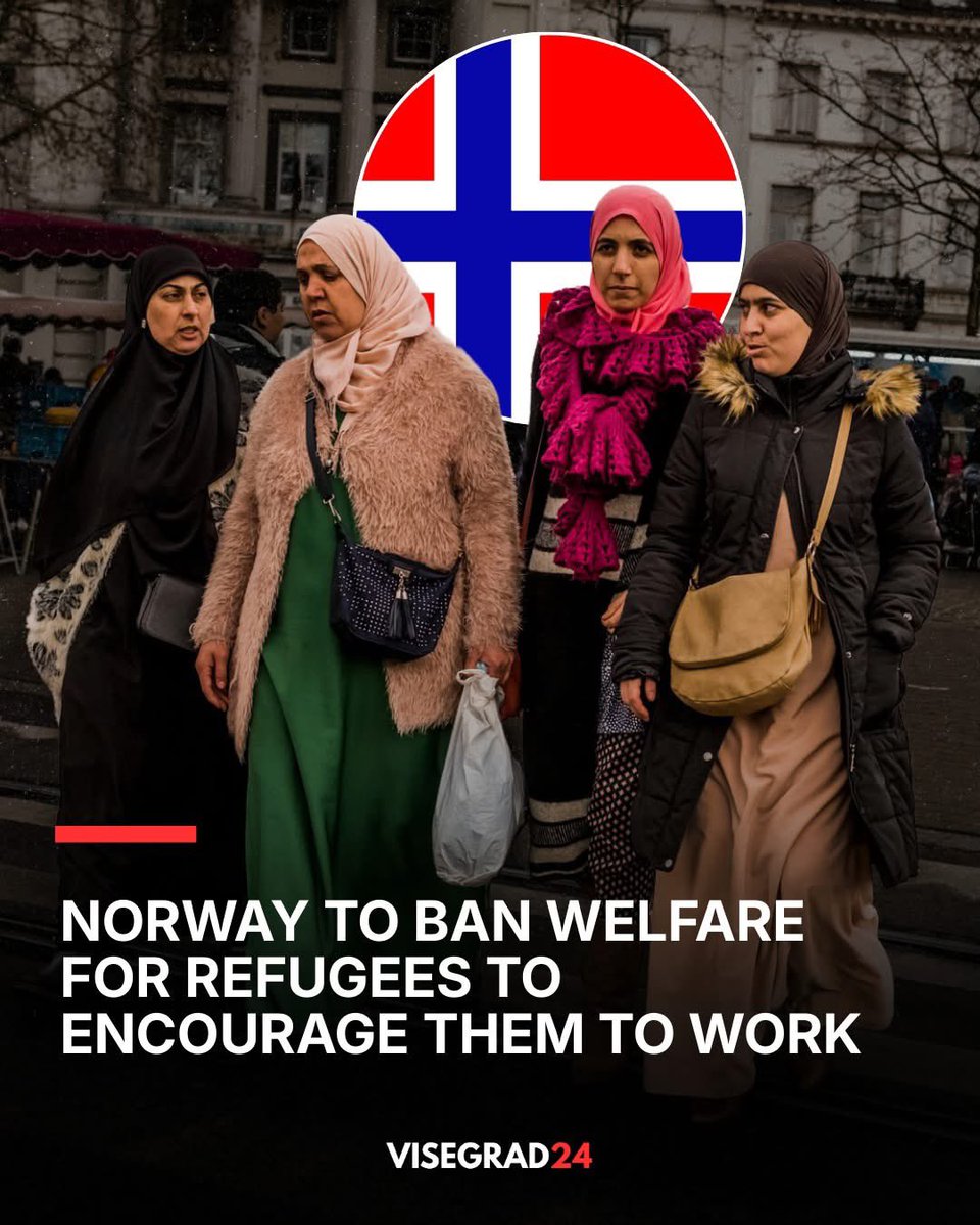Norway is proposing banning welfare for refugees for up to five years of residence. 

The government says the current social assistance program pays more than entry-level jobs and discourages migrants from taking up work.