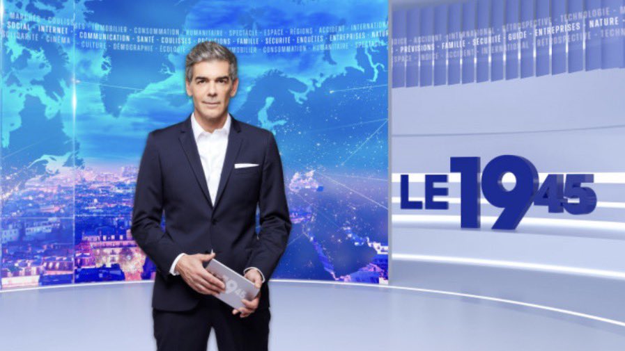 M6pro's tweet image. Bons niveaux pour LE 19 45 sur @M6 

🏆JT le plus regardé par les -50 ans
 
📍20% auprès des 25-49 ans
📍2,2M de téléspectateurs (pic à 2,3M)