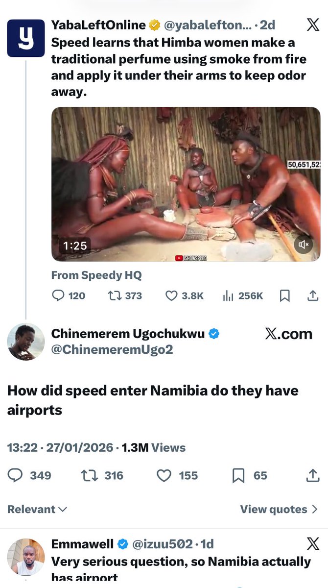 priye_tanya's tweet image. The genesis of Namibia dragging