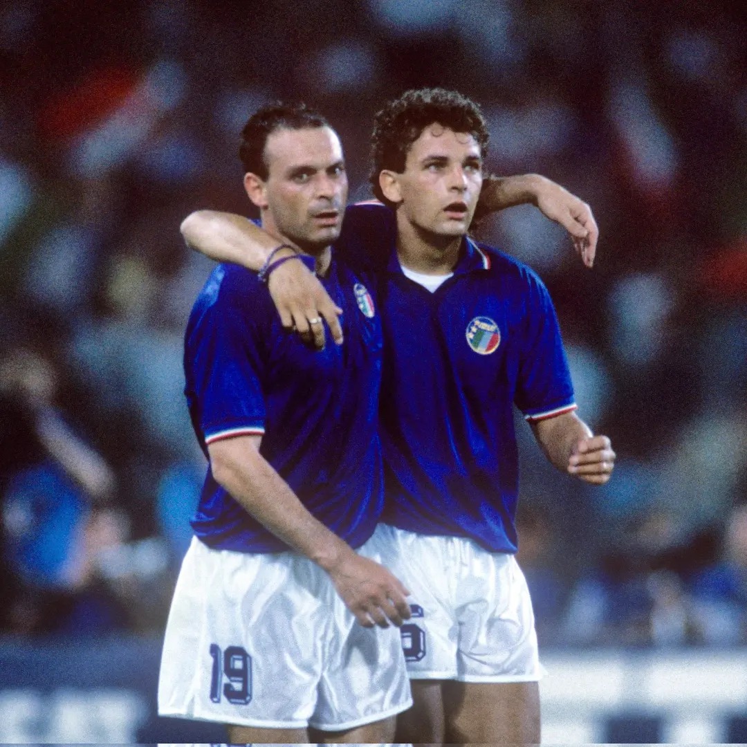 Toto Schillaci and Roberto Baggio 🌟