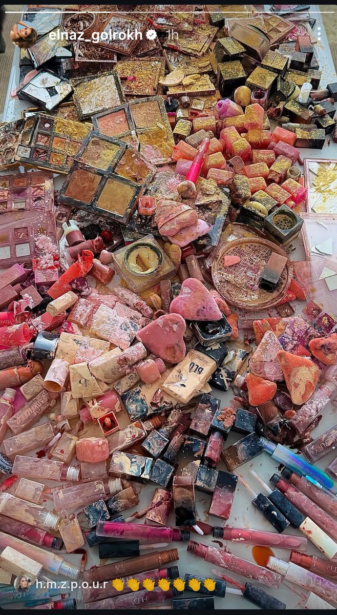 تصورم از انرژی زنانه دقیقا همین حرکت الناز گلرخ بود :