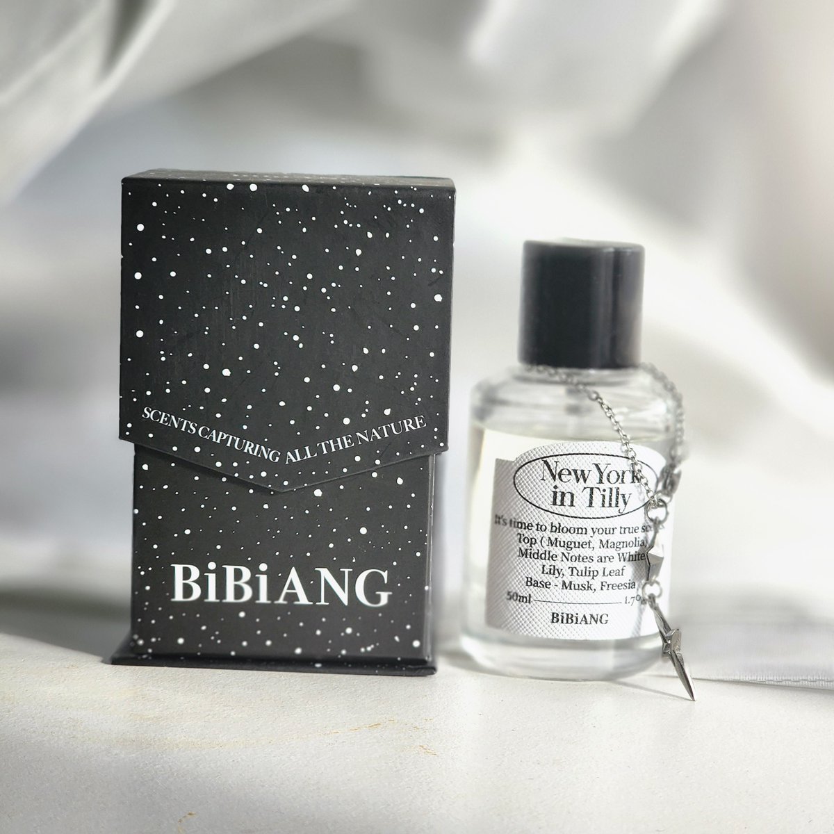 BiBiANGオードパルファム NEW YORK IN TILLY みずみずしく花束を抱え