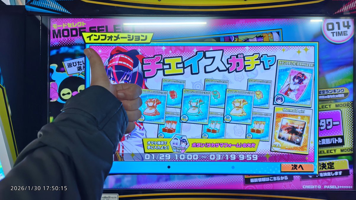 チェイスやります！