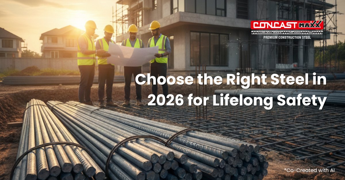 concastmaxx's tweet photo. In modern civil engineering, the choice of reinforcement steel is the most critical decision for structural longevity.
Equip yourself with the right knowledge before your next project.
#FridayVibes #CivilEngineering #TMTSteel
🔗 Full Article: https://t.co/fHHFV0NFJD https://t.co/LbxgTiwMIp