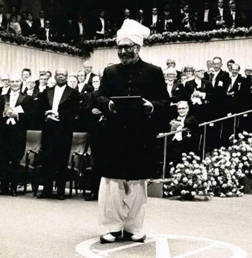 Happy birthday #DrSalam 🇵🇰 son of the soil 💚