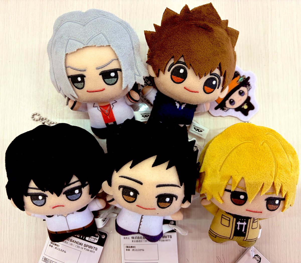 景品情報】 #家庭教師ヒットマンREBORN! ちびぐるみ vol.1&2 提供開始