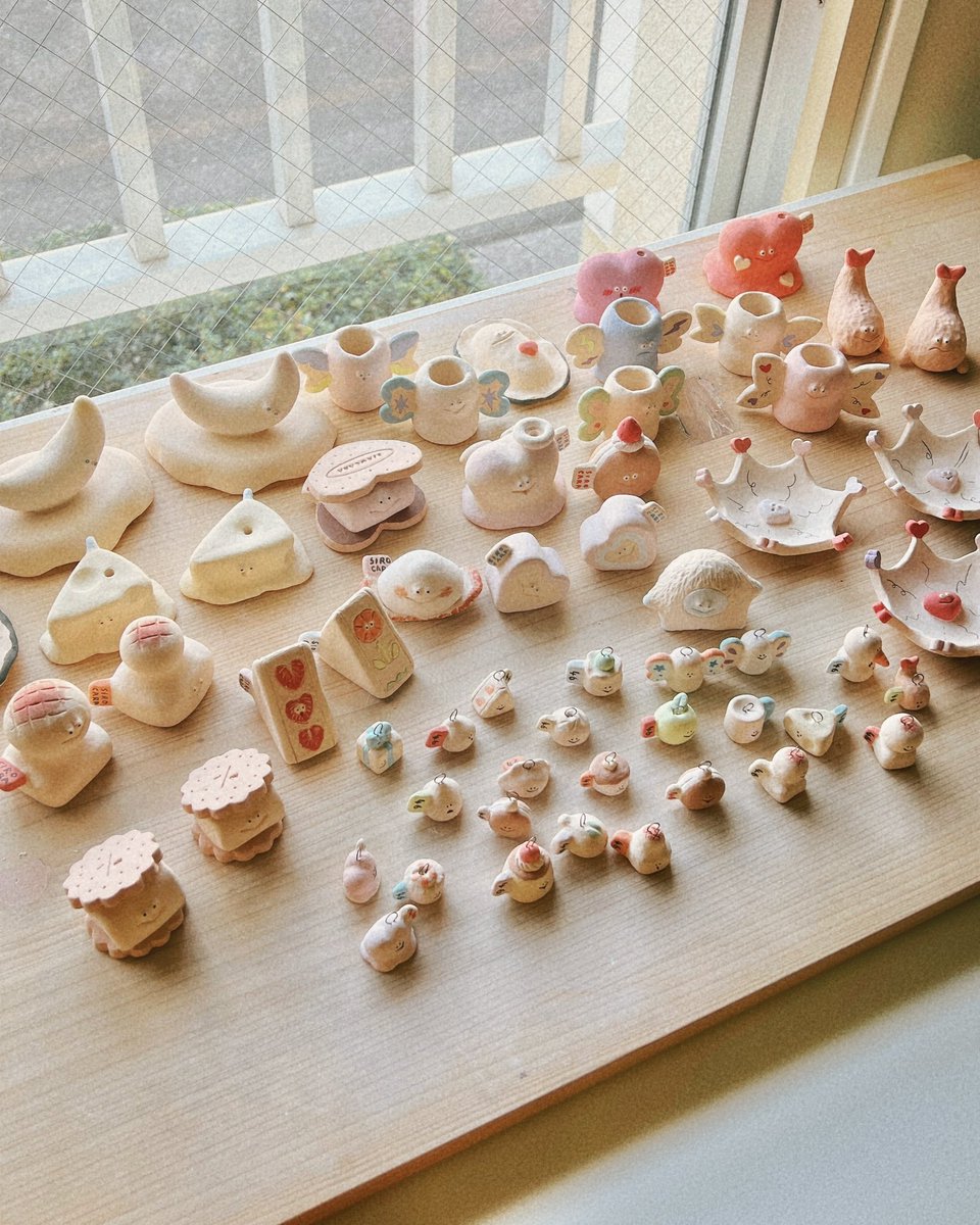 46_sirocara's tweet image. 🌈✍️🦋✩︎⡱
#ceramics #フィギュア #colorful