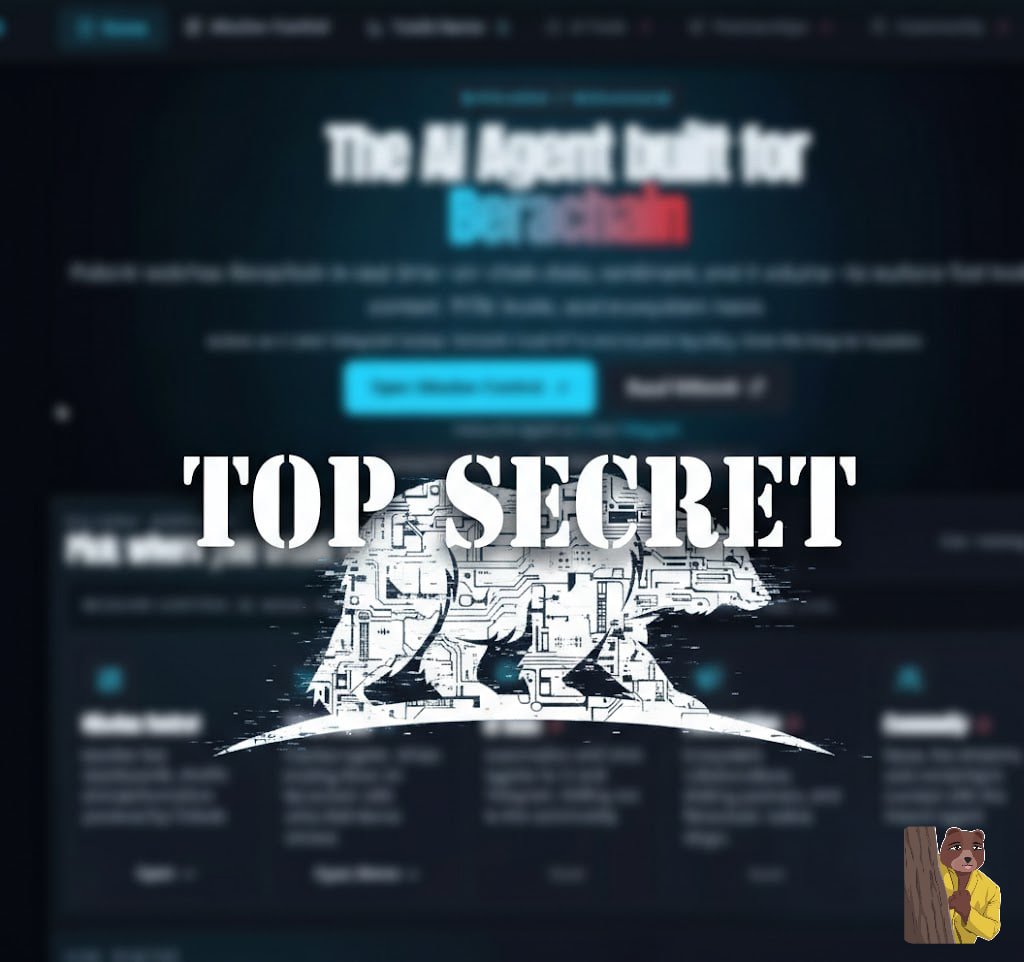GM Polars,

after almost a year, we’re finally here! launching and developing our AI agent on Berachain with <a href="/FedexTop/">Fedex🔮🍀</a>, <a href="/funB0Tnft/">FUNBØY</a>, and <a href="/The_Bad_Cooper/">TheBadCooper</a>. What started as a playful experiment has evolved into something much more. Our "agent" has grown into a full-fledged AI,