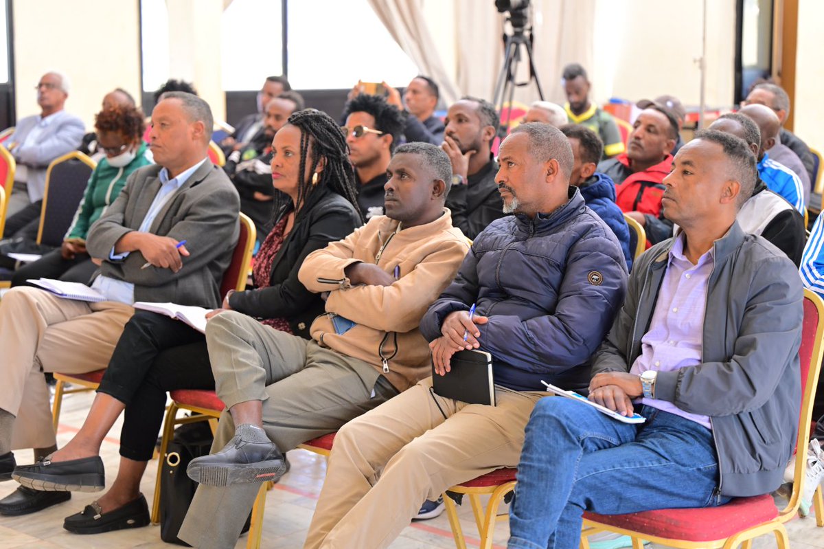 ENFF’S 2025 Assessement mettings
Eritrean National Football Federation (ENFF) conducts a two days activities assessement meetings here in Asmara from 10-11 October 2025 at olympafrica Asmara Center Hall.