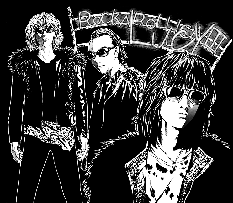 Lucy 今井寿（BUCK∞TICK / SCHAFT / SCHWEIN）、Kiyoshi（hide with