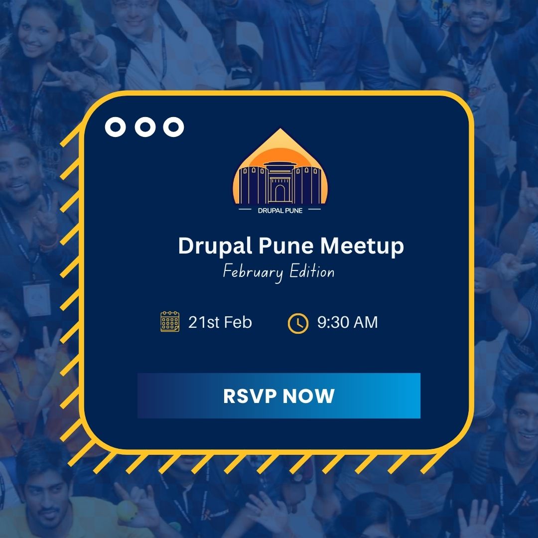 Drupal Pune tweet media