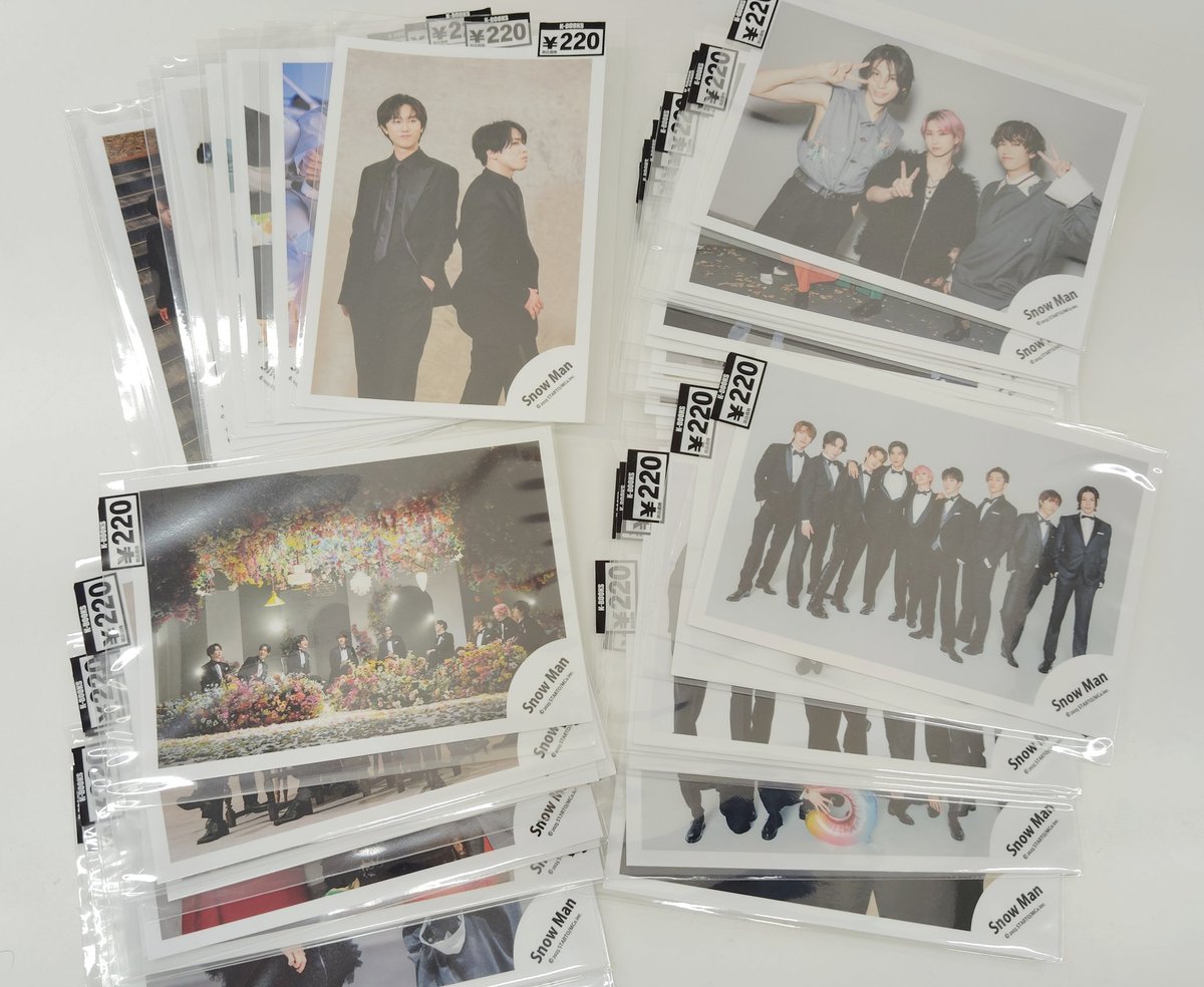 入荷情報】 #SnowMan #阿部亮平 さん 2025年の公式写真が纏まって入荷