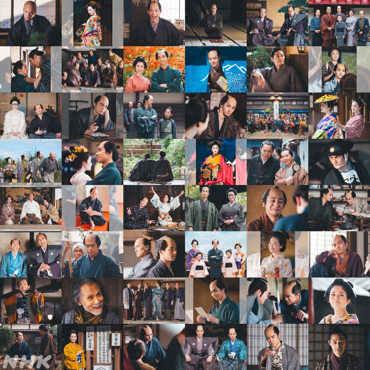 【お知らせ】
#大河べらぼう 公式Xは、2/16(月)から大河ドラマ「逆賊の幕臣」(2027年)に引き継ぐことになりました。

長い間応援いただきまして、本当に本当にありがた山でした🥺
おさらばえ！