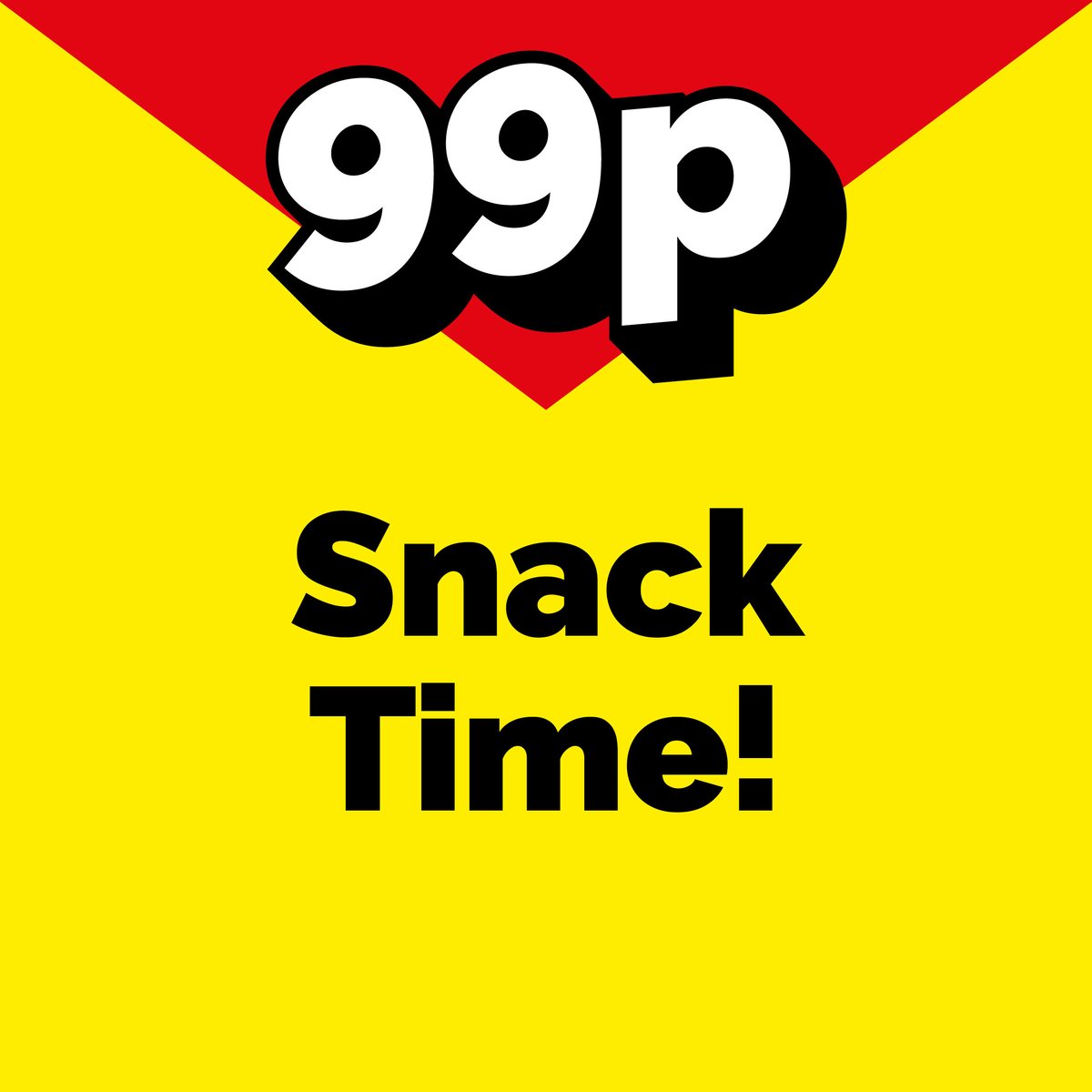 Poundstretcher1's tweet image. Snack to your heart's content for only 99p 😍  #snacks #99p #poundstretcher