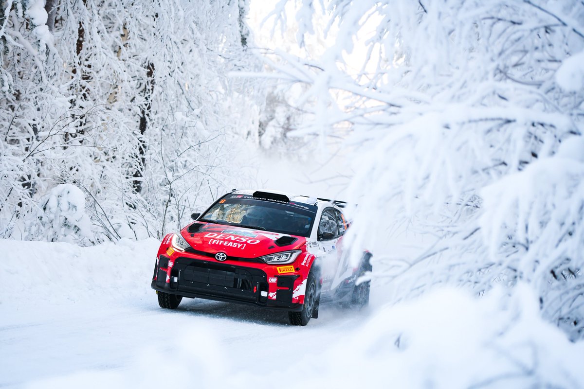 TGR_WRC_NextGen's tweet image. It’s rally week again for our Gen3 and Gen4 crews as they take on the mighty Arctic Lapland Rally 🎅

#ToyotaGAZOORacing #ChallengeProgram