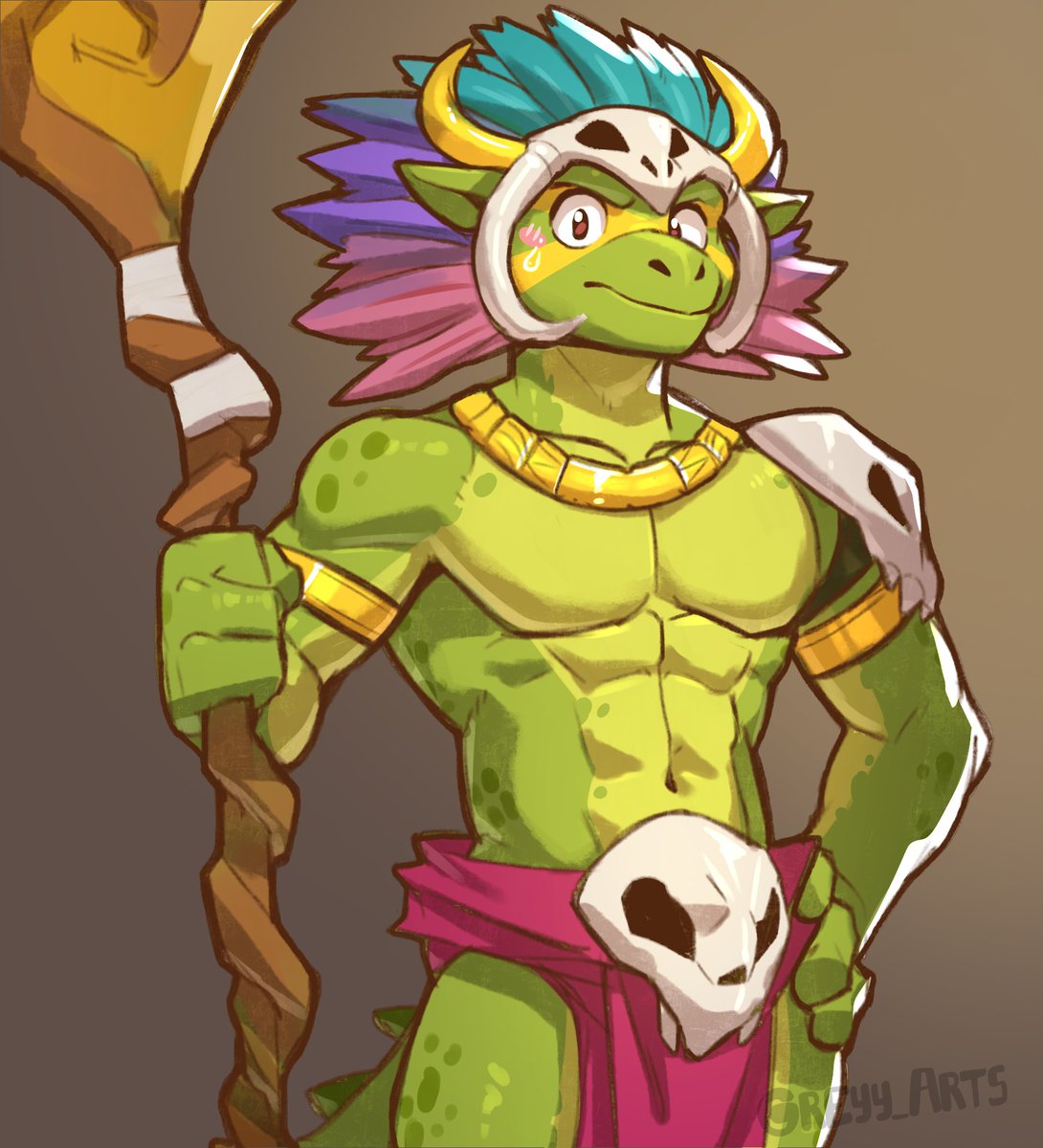 Witch doctor from Terraria