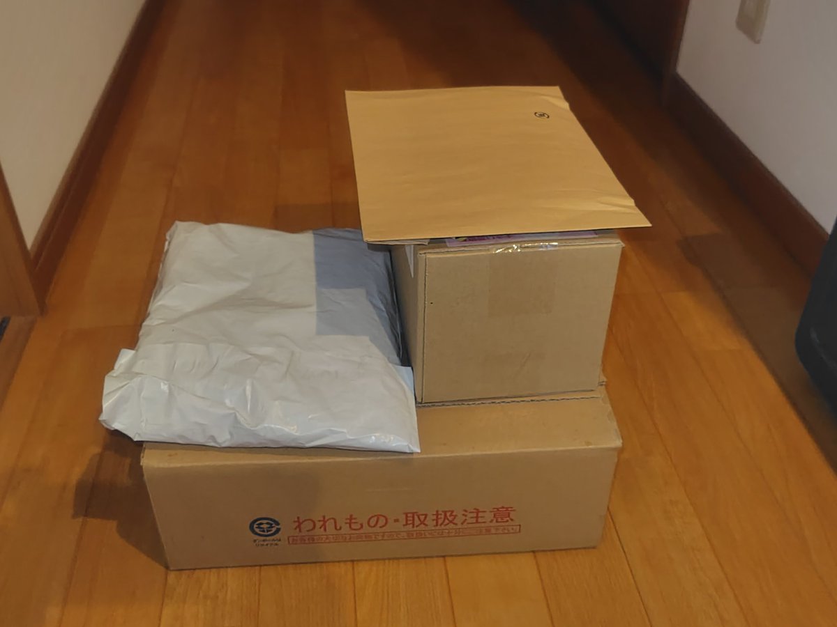 1週間お疲れ様でした♪ 色々届いた♪ごきげん(*´∀｀*)♪