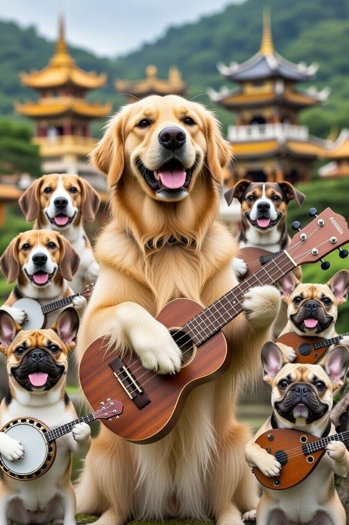 t03_python's tweet image. Dogs are look good