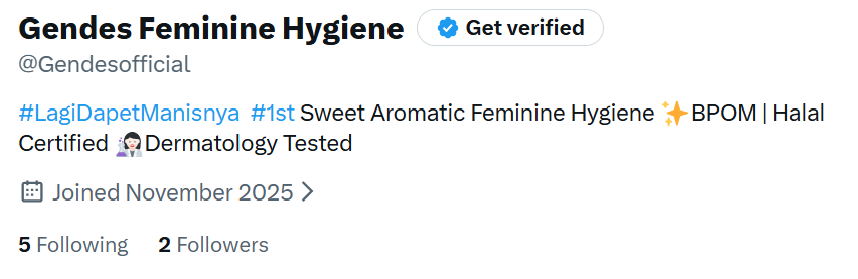 Gendesofficial's tweet photo. Followers baru 2, tapi ambisi pengen se-viral Brownies Amanda @_AmandaBrownies 👀

#izinnnnn 

-A Thread- https://t.co/3dJOKwJv0e