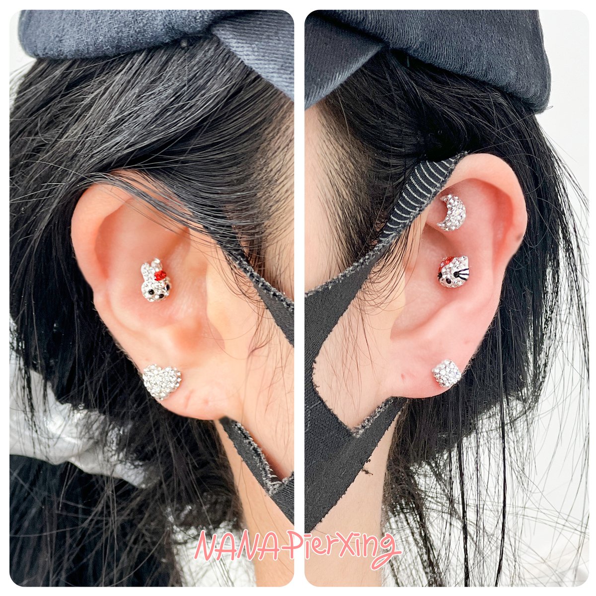 ap9maxnana's tweet photo. #나나피어싱

반짝임 과다 섭취!!!🤩

#ピアス #イヤリング #piercing
#bodyJewelry
#피어싱세팅 #큐빅피어싱 #블링블링 #나비피어싱 #블링블링피어싱 #미러볼 #미러볼피어싱 #토끼피어싱 #고양이피어싱 #데이스피어싱 #데이스링 #써지컬피어싱 #리본피어싱 https://t.co/CGzB6R612d