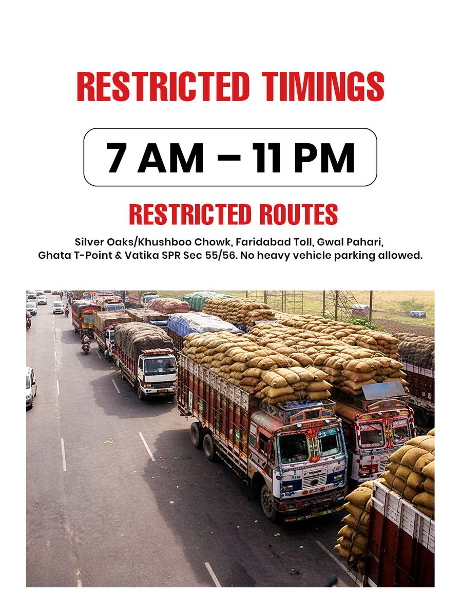 Gurugram Traffic Police tweet media