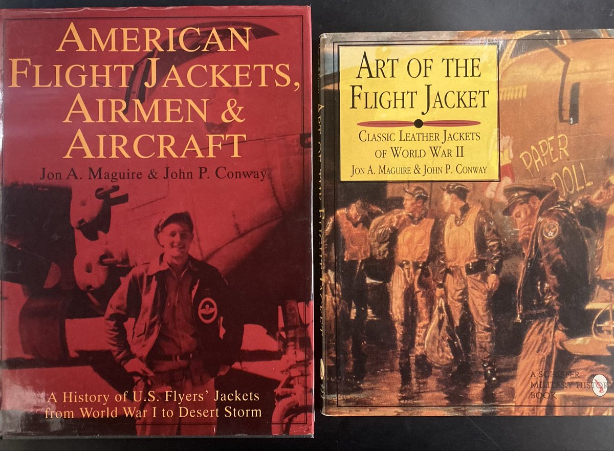 本日入荷の古本から。 「フライトジャケット大事典」や「飛行服総目録