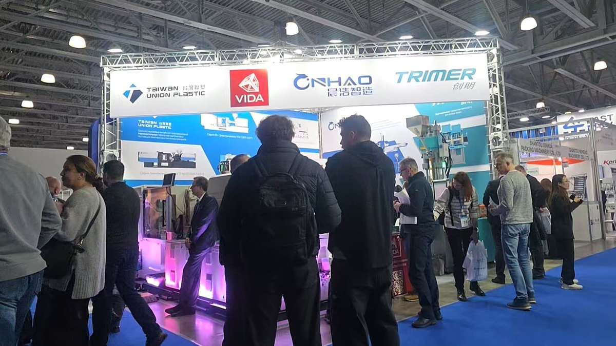 Slecotech's tweet photo. Final Day at #RUPLASTICA! We’re still at 28F37!🕒The smart equipment zone is in full swing—drawing deep interest from industry professionals.
A huge thanks to every visitor – Until next time! #PlasticsIndustry #Recycling #Plastics #Rubber https://t.co/dnnrfLIoLH