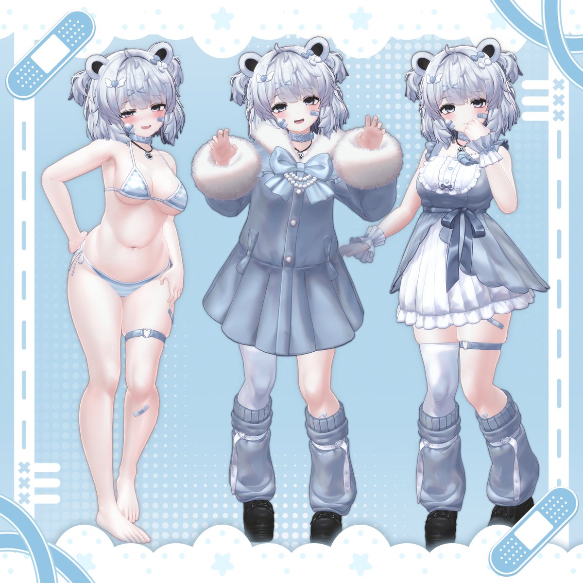 🐻‍❄️「 ひきくまりのクマリ」のBOOTHページが公開されました!
購入は 本日20:00(GMT+9)から可能となりますので、ご注意ください!

🎉 発売記念セールとして
2月13日までの2週間、
6,000円 → 5,000円 にて販売いたします!

今回もどうぞよろしくお願いいたします🩵

🐻‍❄️「히키곰모리 쿠마리」의 