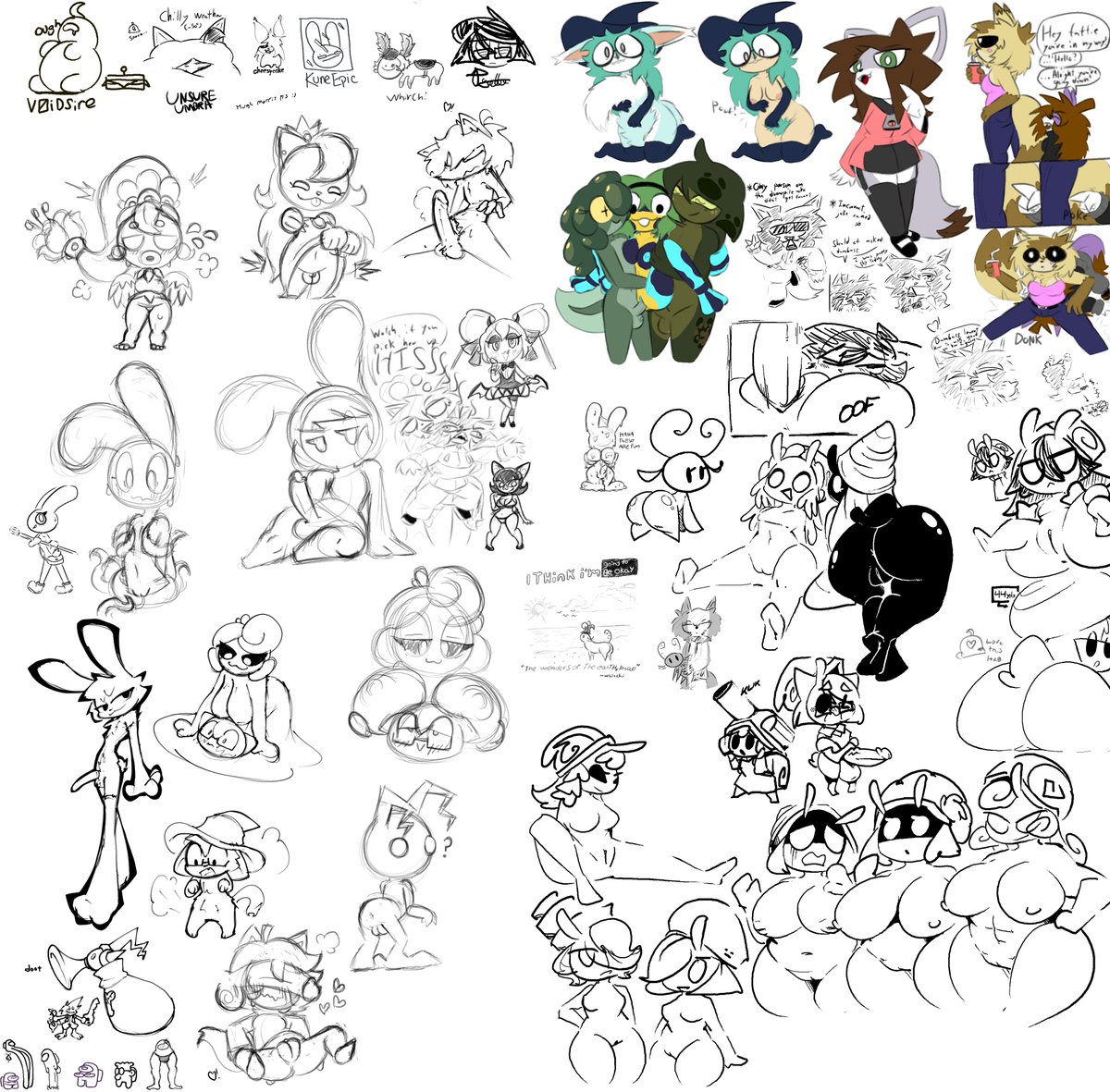 Had a Drawpile in my server tonight!
Featuring
<a href="/whirchii/">whirchi (comms open!)</a> 
<a href="/cheesynsfw/">cheesynsfw</a> 
<a href="/UnsureUmbra/">🔞Umbra🔞(Comms 1/5)</a> 
<a href="/chirubun/">Chiru</a> 
<a href="/1upGobbo/">Jenny "JJ" Jay</a>