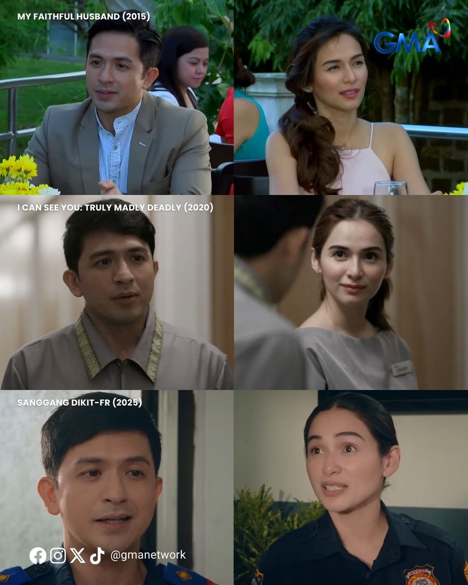 Dennis Trillo and Jennylyn Mercado in GMA Drama shows through the years! 🥹❤️

#SanggangDikitFR #ICanSeeYou #MyFaithfulHusband #GMADrama #GMANetwork