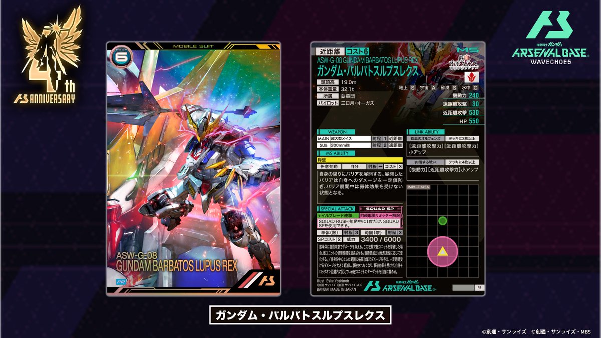 ✨4th Anniversary set✨ 【新カード紹介】 #アーセナルベース 『機動