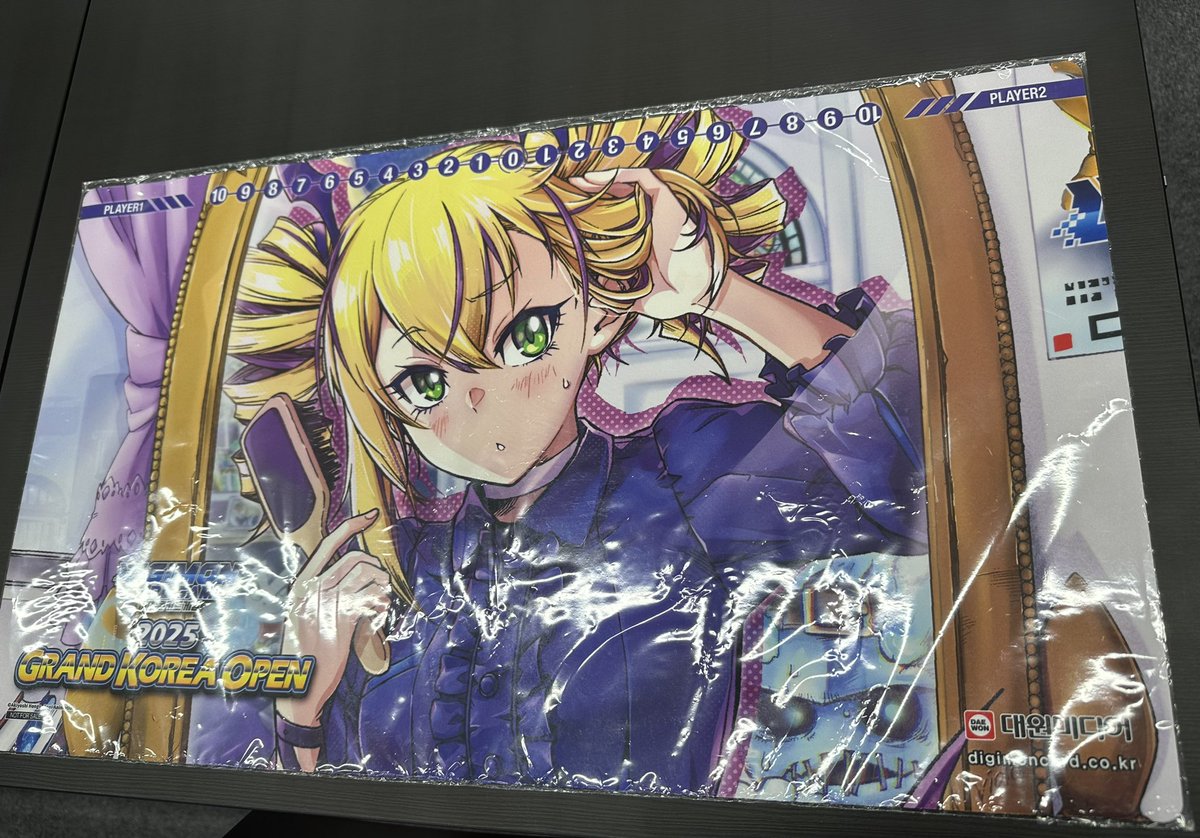 なんと！！！ 韓国限定のヴァイオレット・インブーツのプレイマットが