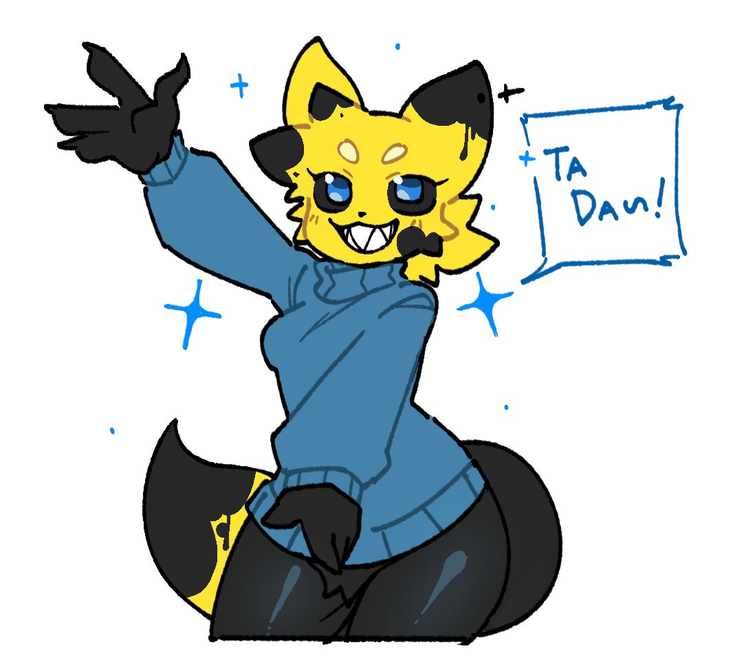 BARLEY_FOX's tweet image. TADA~!