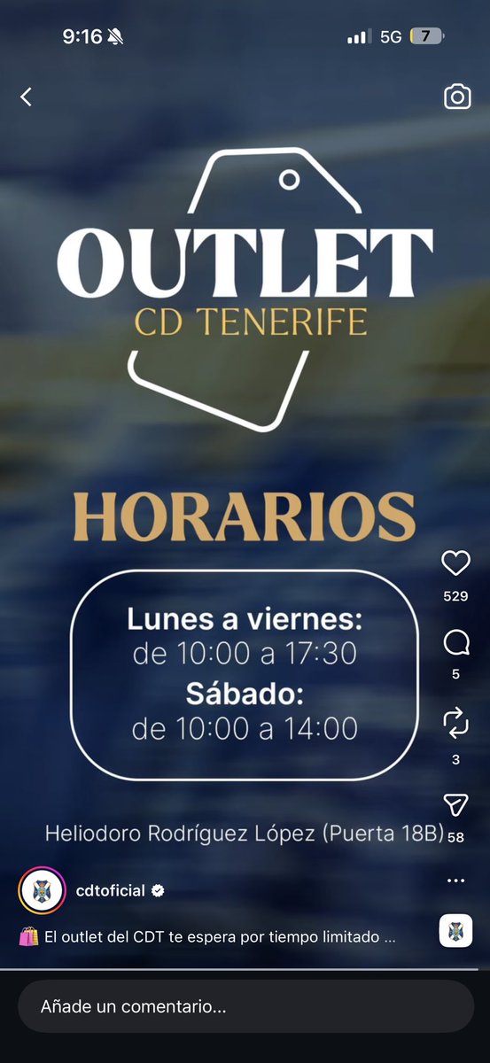 Es un poco cagada que teniendo el partido el sábado a las 15:15 no amplíen el horario del outlet🤔