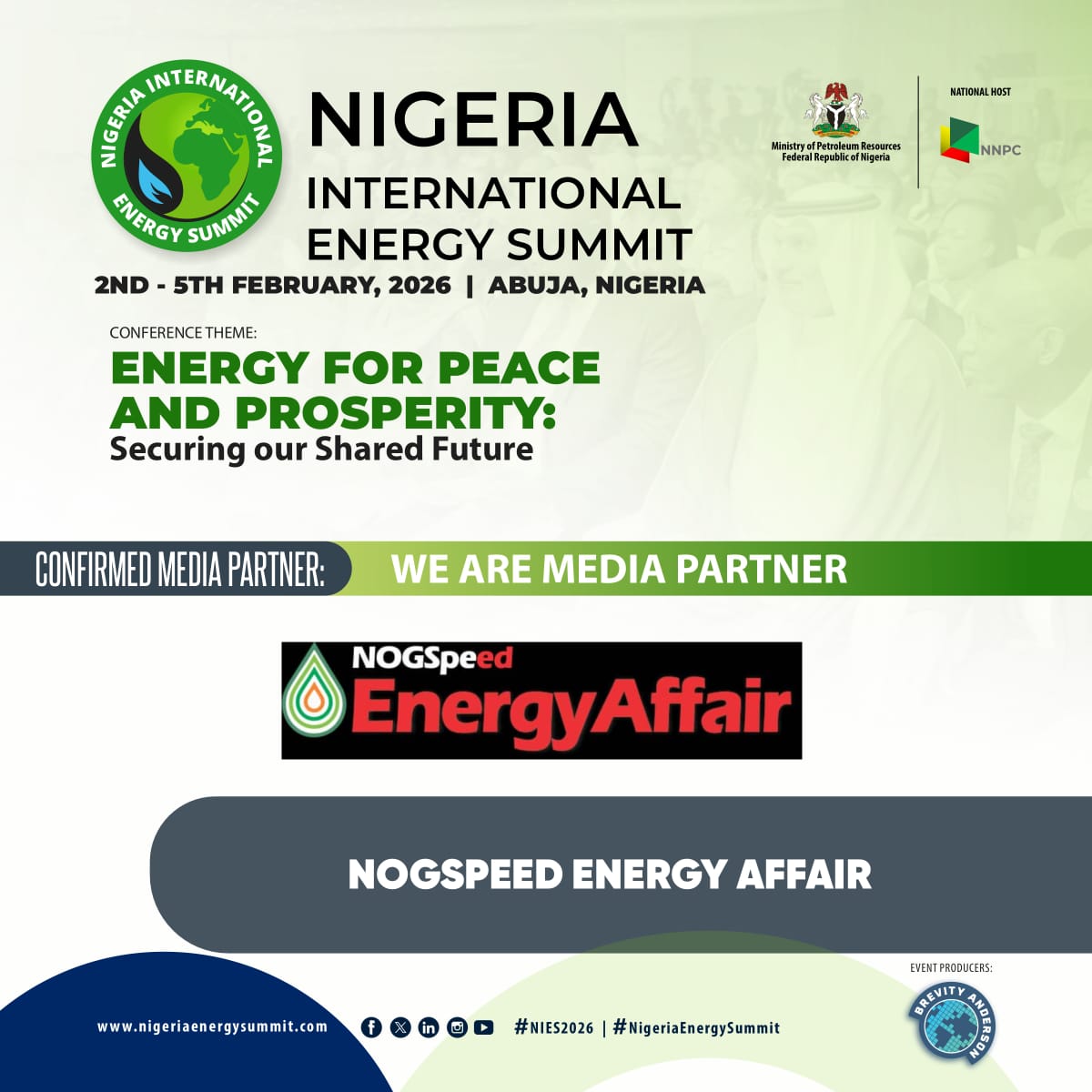 Africa's Biggest Oil &amp; Gas Summit.
We're proud to be prime partners to this massive event 
Follow us for detailed insights into Nigeria's economic heartbeat.