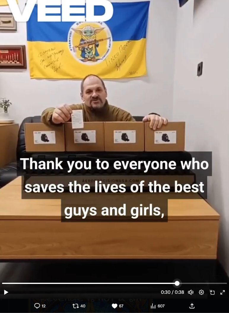 AndersRasmusso2's tweet image. BUILDING THE SHIELD. 🦁 Step by step, we are arming the best. 🛡️ With these 3 new Sierra Typhoons and 4 thermal optics, we’re providing the ultimate defense against FPV drones. 🔭 Huge salute to the sponsors who make this high-tech protection possible! 🎖️#Holosun #Typhoon