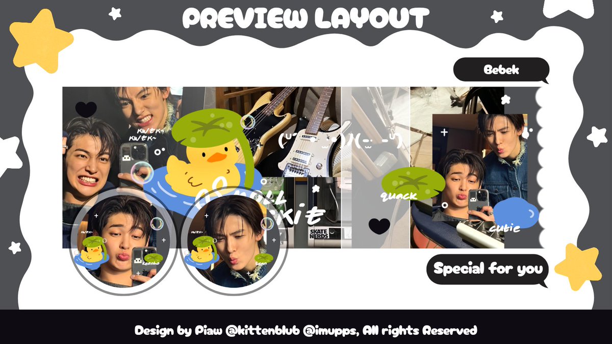 kittenblub's tweet image. 🍮💬 Help RT { Any interaction are appreciated! 🐣}

Layout Keonho Seonghyeon Karina Winter bestie / couple bisa ditake skrng melalui dm / tele &amp;gt;3&amp;lt;✨️💌 

📌 Price 17k / each aja♡ bisa by req juga, untuk katalog cp couple lain bisa check tele yaa #zonauang