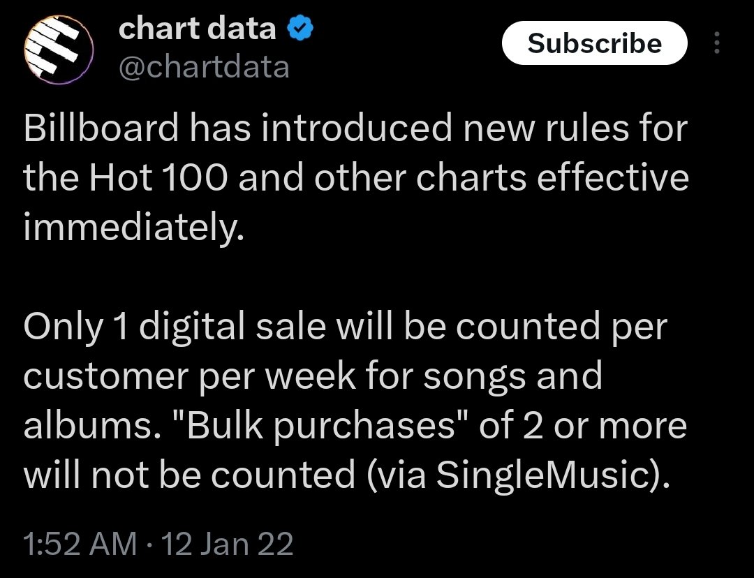 We won't get a good debut and be stable if we don't change things right now!!
We won't be able to depend on YT or sales as much as before so for the US specifically our focus should be Apple Music and Spotify 
We need to organize from now to get ARMYS together for a family plan