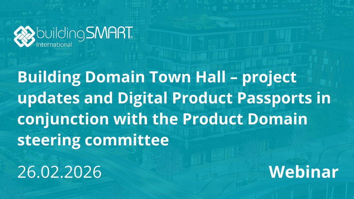 buildingSMART International tweet media