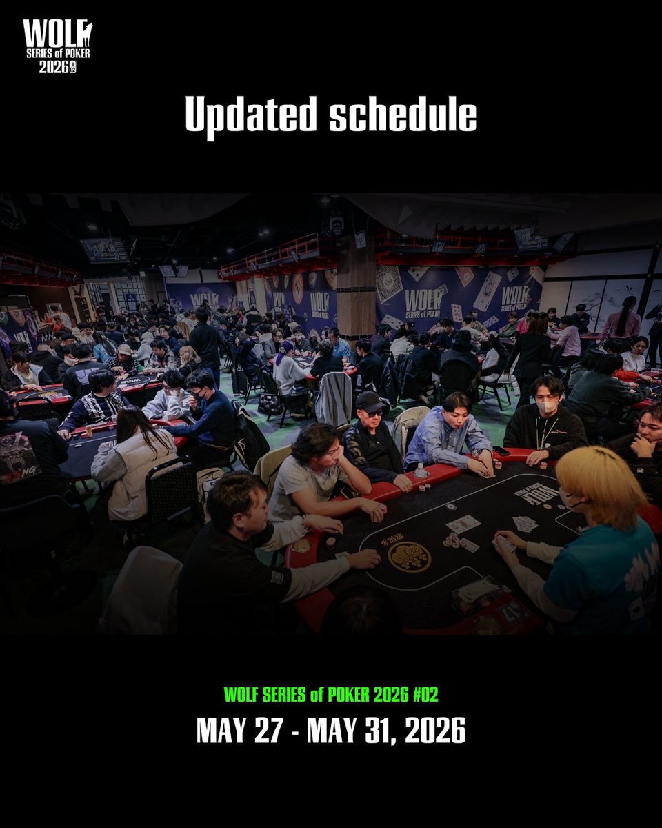 🐺WOLF SERIES of POKER🐺 (@WOLFPOKER2018) / Posts / X