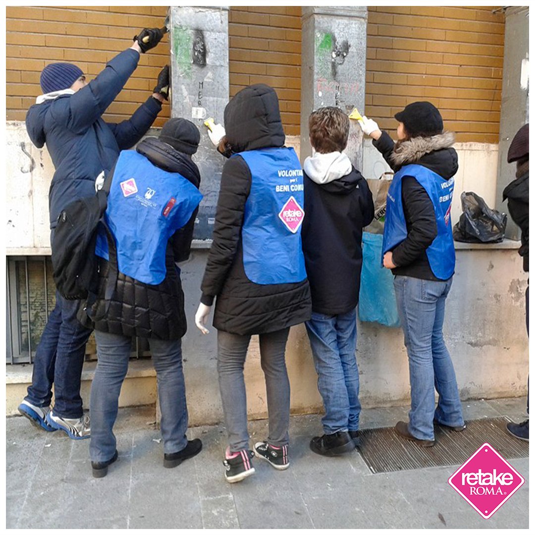 Retake_Roma's tweet photo. Ti aspettiamo questo weekend, per trascorrere con noi qualche ora al supporto e alla riqualificazione dei beni comuni. Se vuoi fare anche tu la differenza per la tua città, ti basterà scaricare ed iscriverti alla nostra app che trovate nel primo commento 👇
#retakeroma https://t.co/Dn7jG8UafI