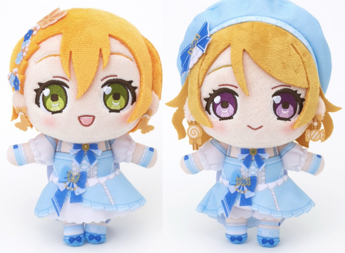 rifu58's tweet photo. μ'sぬいぐるみマスコット発売決定！！ https://t.co/kZCDNotbOU
